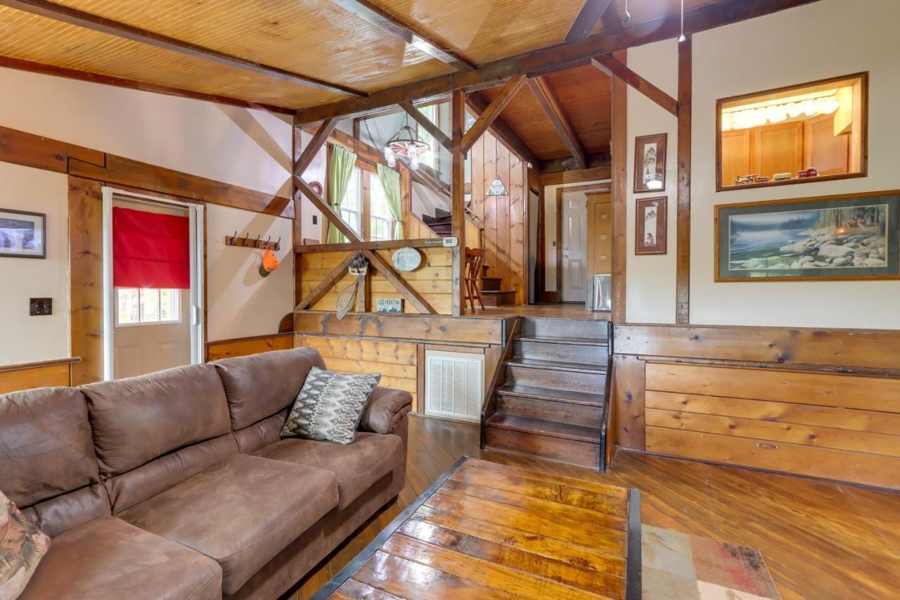 Mountaintop Ellijay Cabin With Private Hot Tub Exterior photo