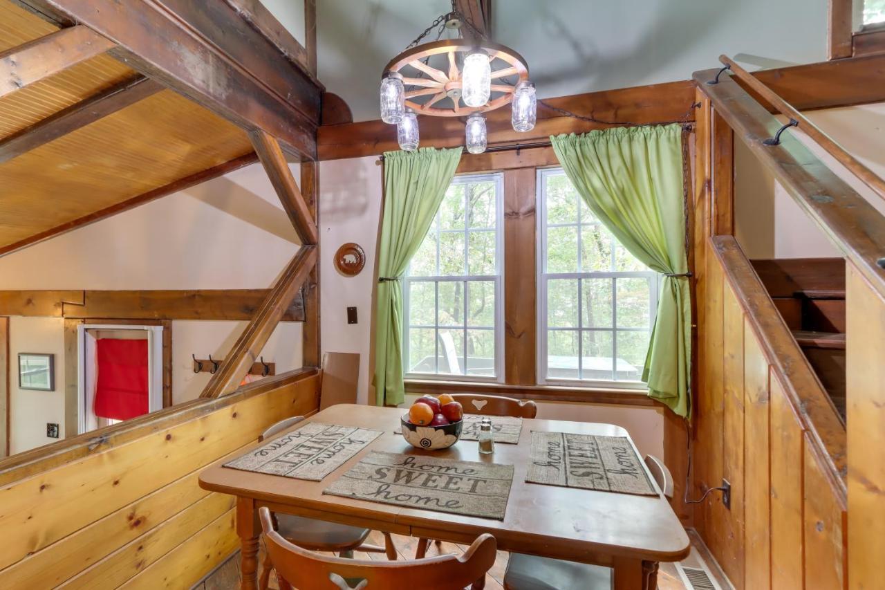 Mountaintop Ellijay Cabin With Private Hot Tub Exterior photo