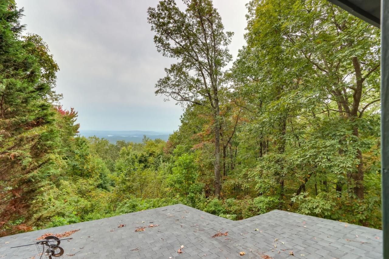 Mountaintop Ellijay Cabin With Private Hot Tub Exterior photo